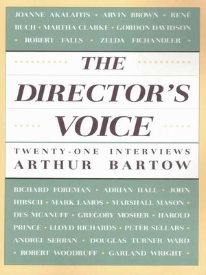 cover image of The Director's Voice